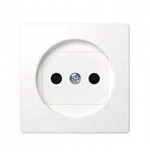 Simon 73 Накладка со шторками на розетку б/з, S73 Loft, белый  73040-60  Simon