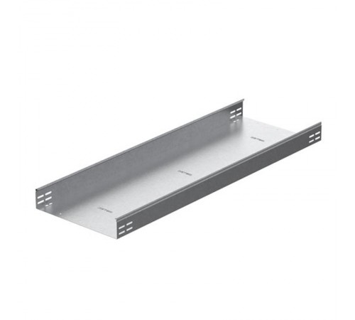 Универсальный лоток неперфорированный 300х80х3000, толщ. 1,0 мм, гор. цинк, 383238  УЛН-300х80х3000-1,0-ГЦ   Ostec