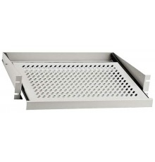 Полка выдвижная WZ-5841-04-01-011 483 x 550 мм (до 25 кг), цвет серый (RAL 7035) (аналог WZ-SB27-00-01-011)  54135  Zpas