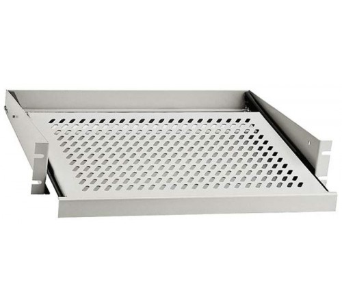 Полка выдвижная WZ-5841-04-02-011 483 x 455 мм (до 25 кг), цвет серый (RAL 7035) (аналог WZ-SB27-00-02-011)  54152  Zpas