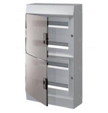 Бокс настенный Mistral41 72М прозрачная дверь (с клемм)  1SPE007717F9999  ABB