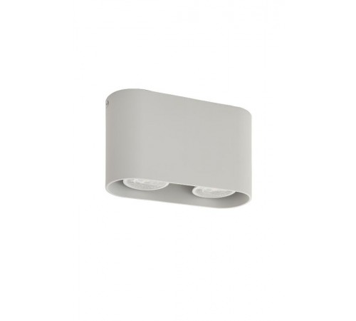 Светильник накладной под LED лампу IP20, 2х50 Вт, GU10, белый, алюминий    DK2006-WH  DENKIRS