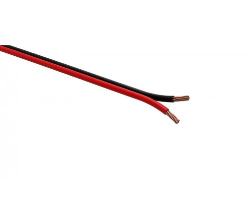 A-50-RB Кабель акустический 2х0,5 мм2 красно-черный, 100м (12/288)  Б0048264  ЭРА
