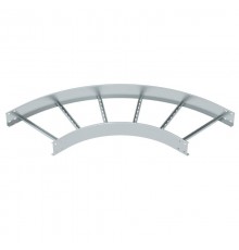 Угловая секция 90° лестничного лотка 110х500 мм R=500 мм (LB 90 1150 R5 FS)  6217688  OBO Bettermann