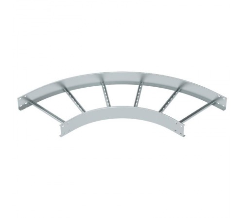 Угловая секция 90° лестничного лотка 110х500 мм R=500 мм (LB 90 1150 R5 FS)  6217688  OBO Bettermann