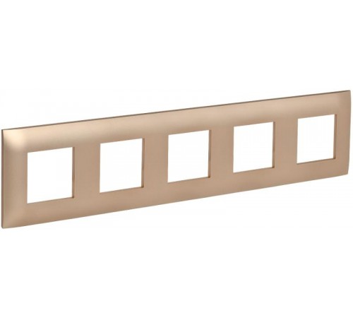 SKANDY Рамка 5-местная SK-F05Sa песочный  SK-M52-K98  IEK