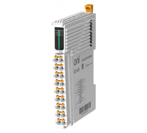 IOD 430 Модуль аналогового вывода 4 сигнала напряжения  IOD-430-TB-00004V  ONI