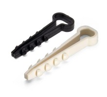 Дюбель-хомут ДХП 10-5 (ч) (100шт.)  81829  Fortisflex