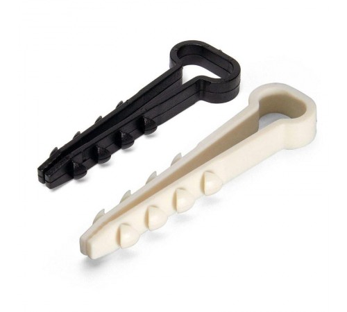 Дюбель-хомут ДХП 10-5 (ч) (100шт.)  81829  Fortisflex