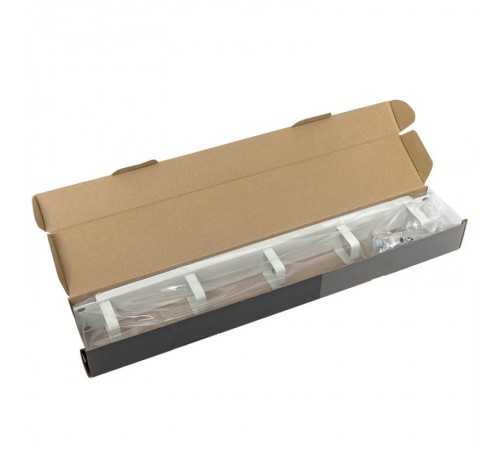 Кабельный органайзер TERACOM PRO 1U 5 колец серыйTRP-1CO-5R-M-GREKF