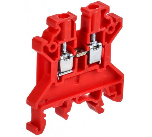 ARMAFIX Клемма винтовая CTS 4мм2 красная  AF-CT10-00-K04-004  IEK