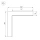 Угол SL-LINIA65-F внутренний (arlight, Металл)  030124  Arlight