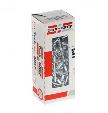 Заклепка 4,8х8 (100 шт) - коробка с ок. ( 0,222 кг)  102291  Tech-KREP