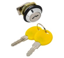 Замок металлический для корпусов TETRA IN-C 191614 с двумя ключами  IND-191614  IEK