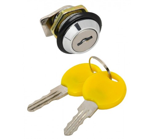 Замок металлический для корпусов TETRA IN-C 191614 с двумя ключами  IND-191614  IEK