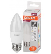 Лампа светодиодная LED Value CL- B 7W/830 230V E27 10X1  4058075579446  OSRAM
