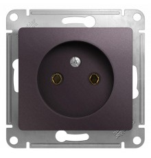 Glossa Сиреневый туман Розетка без заземления  GSL001441  SE