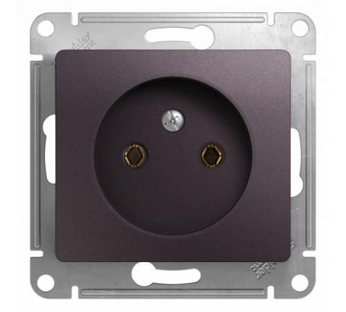 Glossa Сиреневый туман Розетка без заземления  GSL001441  SE