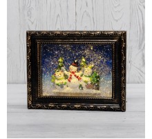 Декоративный светильник Картина с эффектом снегопада  501-163  NEON-NIGHT