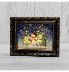 Декоративный светильник Картина с эффектом снегопада  501-163  NEON-NIGHT