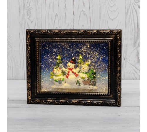 Декоративный светильник Картина с эффектом снегопада  501-163  NEON-NIGHT