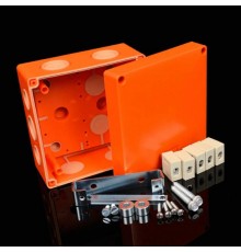 Коробка огнестойкая Е90, 126х126х74, IP66, с керамическим клеммником 5x1,5-10 мм2 KSK 125 (PO10)  KSK 125_PO10  Kopos