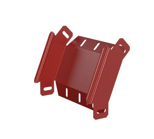 Угол вертикальный внешний 45 градусов Стандарт 200х50 RAL 3000  PR16.5255  Промрукав