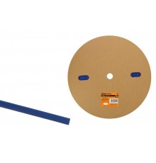 Термоусаживаемая трубка ТУТнг 8/4 синяя (100 м/ролл)   SQ0518-0013  TDM