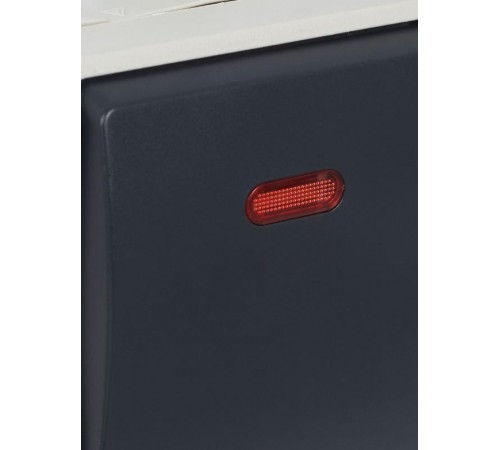 Форс Выключатель 1-клавишный со свет. индикатором О/У IP54 ВС20-1-1-ФСр EVS11-K03-10-54-DC  IEK