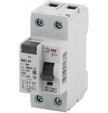 Выключатель дифференциальный (УЗО) (электромеханическое) NO-902-62 ВД1-63 1P+N 80А 100мА Pro  Б0031901  ЭРА