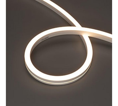 Светодиодная лента герметичная MOONLIGHT-SIDE-A140-12x17mm 24V Warm3000 (9.6 W/m, IP67, 5m, wire x2) (Arlight, Вывод кабеля боковой)  042784  Arligh