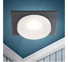 Cветильник встраиваемый декоративный DK96 BK MR16 GU5.3 черный  Б0055594  ЭРА