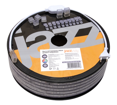 Лента светодиодная LED MVS-5050/30 7,2Вт 220В RGB IP68 50м  1002518  Jazzway