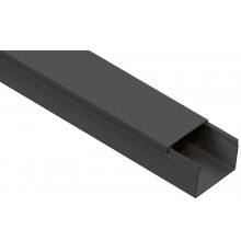 Кабель-канал 60х40 "ЭЛЕКОР" черный (18м)  EL-KK10-060-040-1-K02  IEK