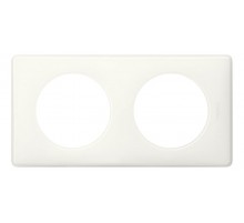 Celiane Белый глянец Рамка 2-я (2+2 мод)  066632  Legrand