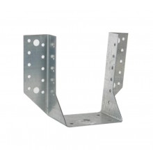 Опора бруса раскрытая 140x76х100x2, оцинкованная - накл.  126364  Tech-KREP