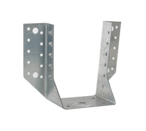 Опора бруса раскрытая 140x76х100x2, оцинкованная - накл.  126364  Tech-KREP