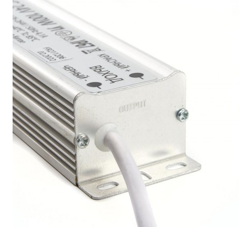 Трансформатор электронный для светодиодной ленты 100W 24V IP67 (драйвер), LB007 FERON  48059  FERON