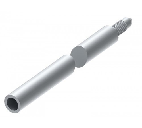 Стержень заземления L-1500 с цапфой D20, гор. цинк, 392200  МЗ-200-ГЦ   Ostec