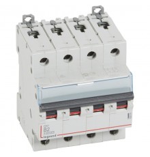 Выключатель автоматический четырехполюсный DX3 10000 2А B 16кА  409059  Legrand