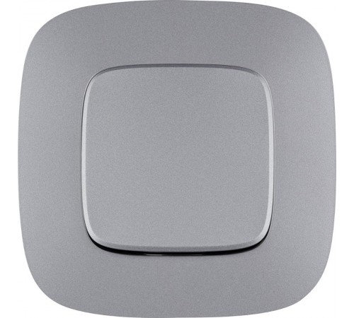 Valena ALLURE DIY Алюминий Выключатель 1-клавишный 10А 250В  752901  Legrand