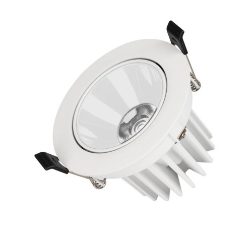 Светильник MS-FORECAST-BUILT-TURN-R102-12W Warm3000 (WH-WH, 32 deg, 230V) (Arlight, IP20 Металл, 5 лет)  037188  Arlight