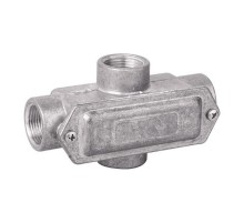 Коробка распределительная алюминиевая, 4 ввода, М40х1,5 ,IP55,171х78х71мм  6430-40  DKC