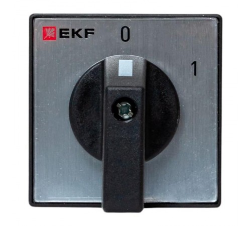 Переключатель кулачковый ПК-1-13 25А 3P "0-1" IP65  pk-1-13-25-65  EKF