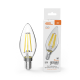 Лампа светодиодная   Basic Filament Свеча 4W 480lm 3000K E14 LED 1/10/50  50312142  Gauss
