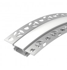 Профиль FANTOM-BENT-W23-TOP-2000 ANOD (Arlight, Алюминий)  040347  Arlight