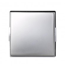 Simon 27 Клавиша для выключателя одноклавишного (механизм S27), IP44, IK09, Scudo, Top Impact, алюминий  2705010-033  Simon