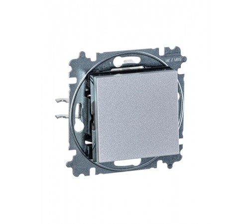 ABB Levit Серебро / дымчатый чёрный Переключатель перекрёстный 1-кл.  3559H-A07445 70W  2CHH590745A6070  ABB