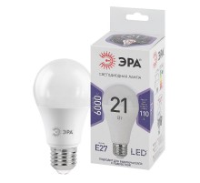 Лампа светодиодная LED 21Вт E27 6000К СТАНДАРТ груша  Б0035333  ЭРА