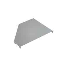 Крышка переходника правая KPD200-400мм  KPD200-400-R  КМ-профиль